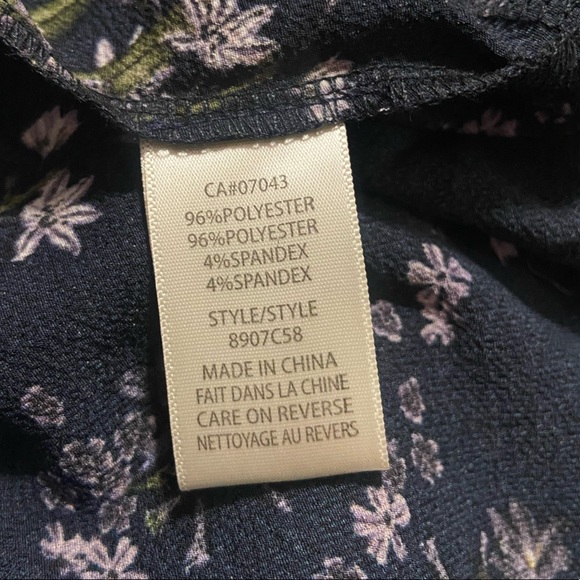 NWT Max Studio - Ruffle Sleeve High-low Midi Dress - Picture 7 of 8